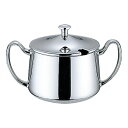 YUKIWA ユキワ プレスト シュガーポット 300cc 03037340 SUGAR POT/PREST ステンレス製【コーヒー用品 カフェ レストラン ホ...