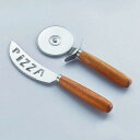 2PC ピザカッティングセット ※沖縄・離島 送料別途 ピザナイフ ピザカッター BMT-GS-C69985