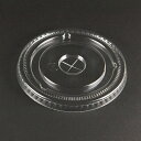 プラスチックカップ用フタ 平フタ ストロー穴付 88mm口径 2,000個 (PET製) ※北海道・沖縄・離島 送料別途 ※個人宅配送不可 (東名化学)