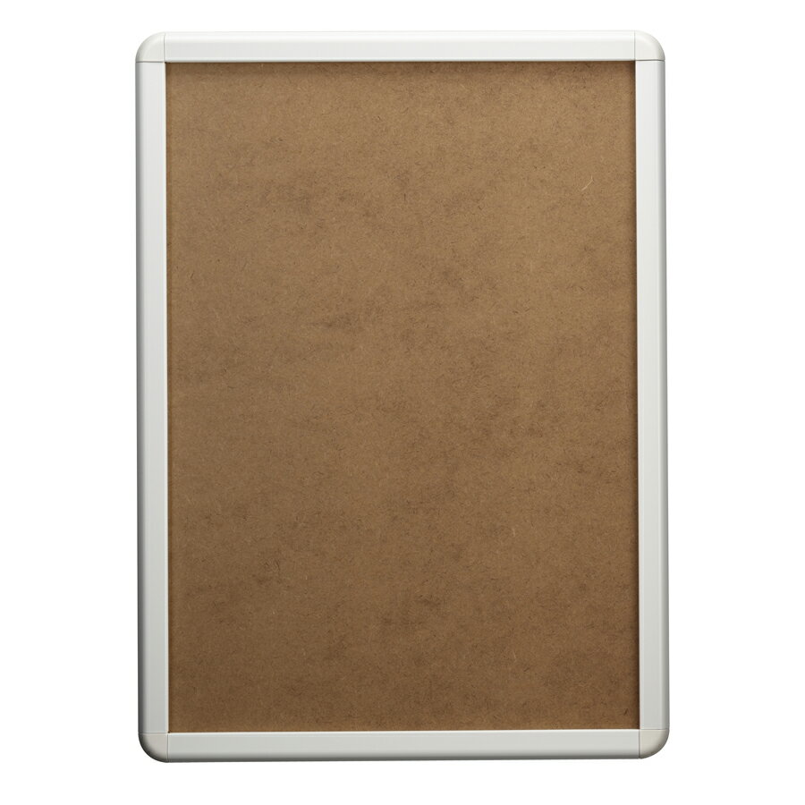 ポスターグリップ32R　パックシート付　屋外用・A2　ホワイト　PG-32R-A2　※沖縄・離島 配送料別途　※納品先は法人のみ可能 【シンエイ・ポスターフレーム・飲食店や物販店、遊技場や金融関係、駅広告に！】