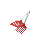 抗菌耐熱マルチグリルトング 中(265mm) レッド 13809042【キッチン用品・調理器具/下ごしらえ用品/トング/ケーキトング/食べ放題トング/バイキング...