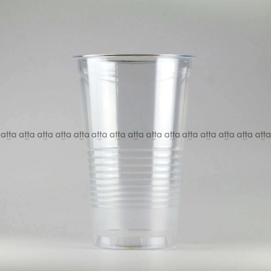 Paper Cups - プラカップ　520ml(18オンス)　89mm口径 1000個 (PET製) クリアーカップ18オンス(PET)SNP【テイクアウト紙カップ・業務用・使い捨て食品容器】