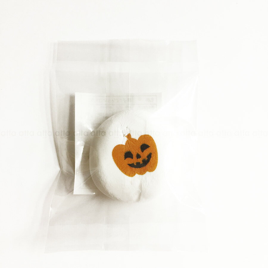 atta楽天市場店のハロウィンマシュマロ パンプキン柄 丸型 可食プリント チョコクリーム 1セット10個 食べられる印刷 HLKS-0013 ★｜アングル3