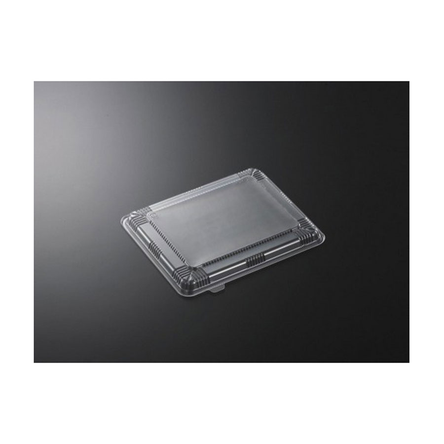 専用蓋(CTガチ弁IK24-20A BK専用) 蓋のみ800個 238x196x20mm ※電子レンジ不可 CTガチ弁IK24-20 蓋(3368..