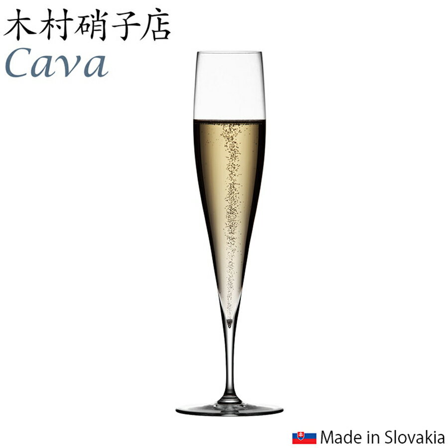 サヴァ　6ozシャンパーニュ GS304KC (木村硝子/Cava)　※代引き不可商品