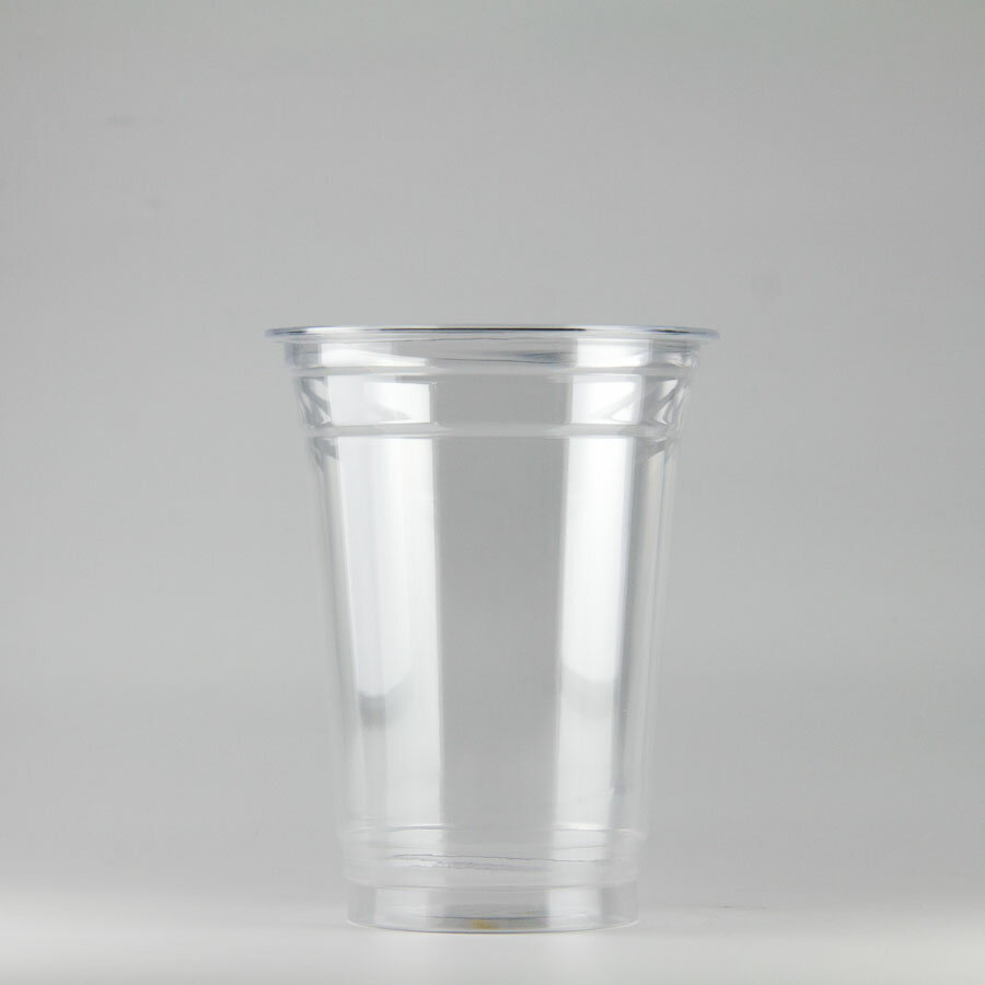 プラスチックカップ　420ml(14オンス)　89mm口径 1000個 (PET製) クリアーカップ89-14オンス1000入(SK)【テイクアウト紙カップ・業務用・使い捨て食品容器】