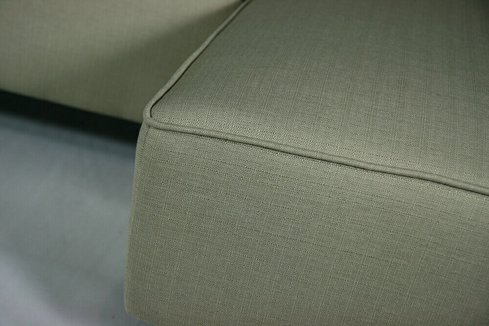 送料無料 新品 カウチソファ コーナーソファ ファブリック ライトグリーン MABU-15 Right hand [3]