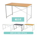 送料無料 デスク パソコンデスク 選べるカラー ワークデスク シンプルデスク 幅約120cmx奥行約60cmx高さ約73cm アジャスター 省スペース オフィスデスク PCデスク ゲーミングデスク 在宅 塾 勉強机 平机 作業机 学習机 事務机 机 一人暮らし 組立簡単 deskd02(3)