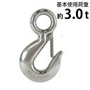 送料無料 ステンレスアイフック ラッチ付 アイフック ANSI規格 使用荷重約3t 約3000kg SUS304 ステンレス製 ステンレスフック ファンドリーフ...
