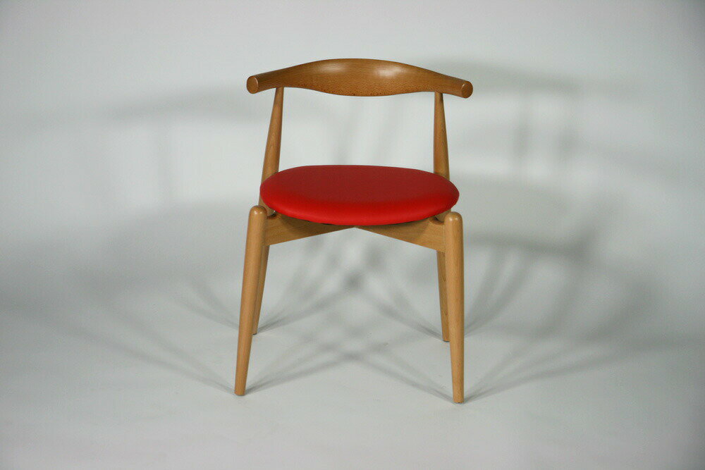 送料無料 ダイニングチェア スタッキングチェア 完成品 北欧デザイン 無垢材 天然木 PUレザー デザイナーズチェア 木製チェア 北欧チェア リビングチェア 木製イス 食卓イス 椅子 いす チェア ナチュラル レッド