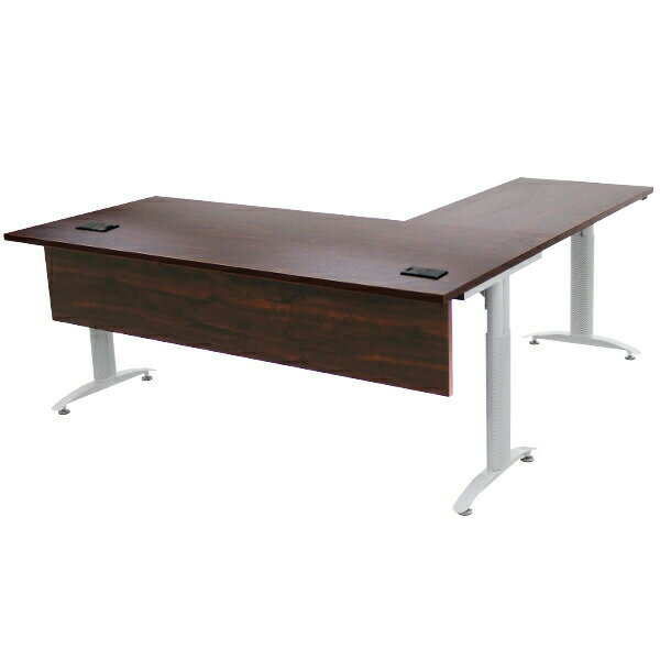 オフィスデスク デスク L字型 幕板