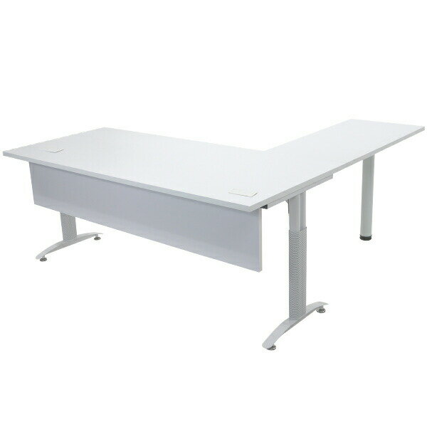 オフィスデスク デスク L字型 幕板