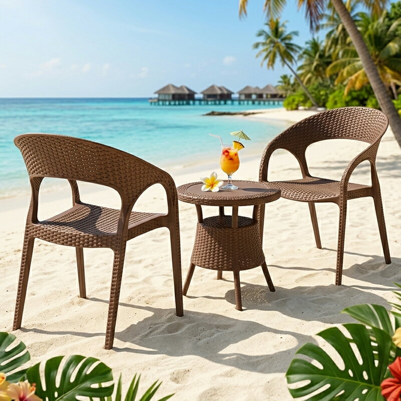 本体寸法 約W 60x約D 60x約H 82(cm)(1脚あたり) 梱包サイズ/重量 約W 61x約D 98x約H 81(cm)/約23.5kg 重量 約5.1kg(1脚あたり) 材質 PP[ポリプロピレン](本体)、PVC(脚裏) 商品について ●こちらの商品は、新品ではありますが、輸入品につき、多少のスリ傷等ある場合もございます。 ●気になさる方は購入をお控えください。 配送について　 ●全国一律送料無料です。 （ただし、北海道、沖縄、離島への配送はできません。） ★1階車上でのお渡しとなります。恐れ入りますが荷降ろし・搬入は、お客様にてお願い致します。 ●また、開梱や組立・設置等の対応はできませんので、予めご了承下さい。 クレーム品について ◆弊社は、出荷時に、検品を致して出荷しております。 ●万が一、商品に不具合がございましたら、商品到着日より7日以内に画像添付の上、ご連絡ください。 ◆7日以内にお知らせ頂けない場合、クレームの対応は出来ませんのでご了承ください。 ●商品交換の場合は、配達時の状態に梱包の上、車上までお持ち願います。 ■搬入方法を十分ご検討の上、ご購入ください。 ■実際の商品と上記の写真の色は、照明の関係上若干異なる場合があります。ご理解の上ご購入ください。 ■直接のお引取りは、弊社の倉庫管理、在庫管理システム上ご遠慮いただいておりますので、ご了承ください。 ■吊り上げ作業などの搬入手配は、弊社では、受付しておりません。お客様ご自身で手配願います。 ■設置場所に、搬入可能かどうか、間口、廊下、エレベーター等のサイズなどは、必ずご確認ください。 ■配送後のキャンセルは、一切お受け出来ません。よくご検討された上で、ご購入ください。 ■ご購入後、お客様ご都合によるご返品、ご返金等は一切お受け致しておりませんので、予めご了承下さいませ。 ●商品をご確認されますまで、梱包材は保管願います。 ●万が一、商品交換をご希望されます場合は(到着後7日以内)お客様で、梱包材のご準備をお願い致します。 ●梱包材をご希望の場合は、梱包材+送料をご請求させて頂きます。 ※商品を到着時のように梱包をして頂き、1階車上まで運んで頂きますよう　宜しくお願い致します。 ◆商品購入にあたっての注意事項◆ ●本商品を使用した際に発生したトラブル、事故につきまして、当社は一切の責任を負いません。 ご使用に関しましては、全て自己責任にてお願い致します。送料無料 ダイニングチェア ガーデンチェアー ラタン調 4脚セット UVカット 選べる3カラー 耐荷重約150kg ポリプロピレン製 PP ガーデンファニチャー ガーデンチェア 背もたれ付き 肘掛け付き ダイニング アウトドア アウトドアチェア スタッキング プラスチック gchairp014p ○◆UVカット ラタン調ダイニングチェア4脚セット◆○ ●シンプルなデザインのポリプロピレン製ダイニングチェアです！ ●丈夫なので様々なシーンでお使いいただけます。 ●UVカット加工によって屋外での強い日差しで変色しにくくなっています。 ●紫外線による酸化、劣化を防ぐことにより、長持ちする作りになっています。 ●スタッキング構造なので重ねる事が可能なので、収納やまとめて運ぶ際にも大変便利です。 ●ラタン調のチェアは、編み込み柄で通気性もバッチリ！雨などの水もたまりません。 ●材質は、軽量、安全、防水のポリプロピレン(PP)です。 ●完成品なので届いたらすぐにお使いいただけます。 注意！ 背もたれによりかかり前脚を浮かせて座るなどの後脚に過度の負担がかかる座り方は脚の破損の原因となりますのでお止めください。 ■重量：約5.1kg(1脚あたり) ■均等荷重：約150kg ■材質：PP[ポリプロピレン](本体)、PVC(脚裏) ★ご購入前の注意事項★ ★1階車上でのお渡しとなります。恐れ入りますが荷降ろし・搬入は、お客様にてお願い致します。 ●新品商品ではありますが、輸入商品の為、多少の擦り傷などがある場合がございますので、ご納得の上ご購入下さいませ。 ●ご購入後、お客様ご都合によるご返品、ご返金等は一切お受け致しておりません。 ●本商品を使用した際に発生したトラブル、事故につきまして、当社は一切の責任を負いません。ご使用に関しましては、全て自己責任にてお願い致します。