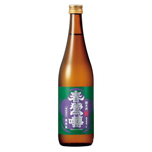 日本酒 地酒 山梨 萬屋醸造店【 春鶯囀 純米酒 鷹座巣 720ml】化粧箱入り お歳暮 ギフトセット 贈り物 のし 山梨 地酒 よろずや しゅんのうてん たかざす