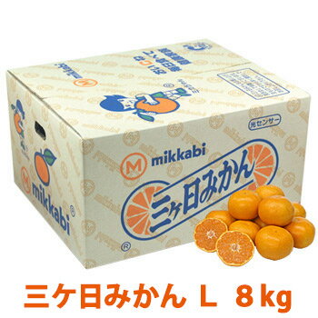 ［三ケ日みかん 8kg 贈り物］【静岡県産 三ヶ日 みかん L 8kg 】送料無料 早生 青島みかん 御歳暮 贈り物 贈答品 ミカン 蜜柑 温州 お年賀