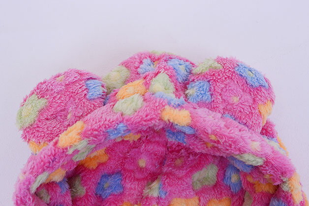 ●均一セール●チャイルドチャンプ【CHILD CHAMP】2way耳付きフワフワ帽（ピンク）（フリー46-54）　アウトレット