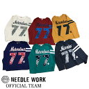 ニードルワーク（NEEDL WORK）OFFICIAL TEAM　Maraelous 77 T-SHIRTS　長袖Tシャツ　ロンT（100cm・110cm・120cm・130cm・140cm）