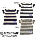 ニードルワーク（NEEDL WORK）OFFICIAL TEAM　HEAVY BORDER T-SHIRTS(100cm・110cm・120cm・130cm・140cm）