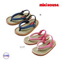 【期間限定P11倍】ミキハウス正規販売店/ミキハウス　mikihouse　い草のジャパニーズサンダル（15cm-18cm）/サマーシューズ