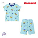●24日〜P11倍●ミキハウス mikihouse プッチー 天竺素材の半袖パジャマ(6分丈パンツ)(80cm-130cm)