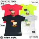j[h[NiNEEDL WORKjOFFICIAL TEAM@BEAR ANTI-INSECT T-SHIRT@TVci110cmE120cmE130cmE140cmj