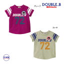 ●30%OFFセール●ミキハウス ダブルビー mikihouse 半袖Tシャツ(80・90・100)子ども服 幼児 保育園 幼稚園 男の子 女の子 お出かけ ア...