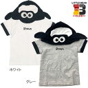 リトルベアークラブ Little Bear Club ひつじのショーンフード付き半袖Tシャツ（80cm 90cm 100cm 110cm 120cm 130cm）