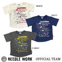 j[h[NiNEEDL WORKjOFFICIAL TEAM MAP T-SHIRT i120cmE130cmE140cmjyPz