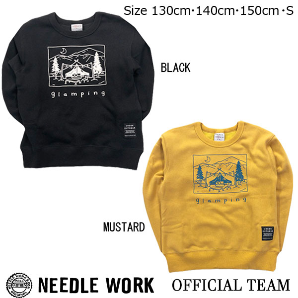 楽天アタックワン●40％OFFセール●ニードルワーク（NEEDL WORK）OFFICIAL TEAM　GRAMPING　LOGO　トレーナー（90・100・110・120・130・140）　アウトレット