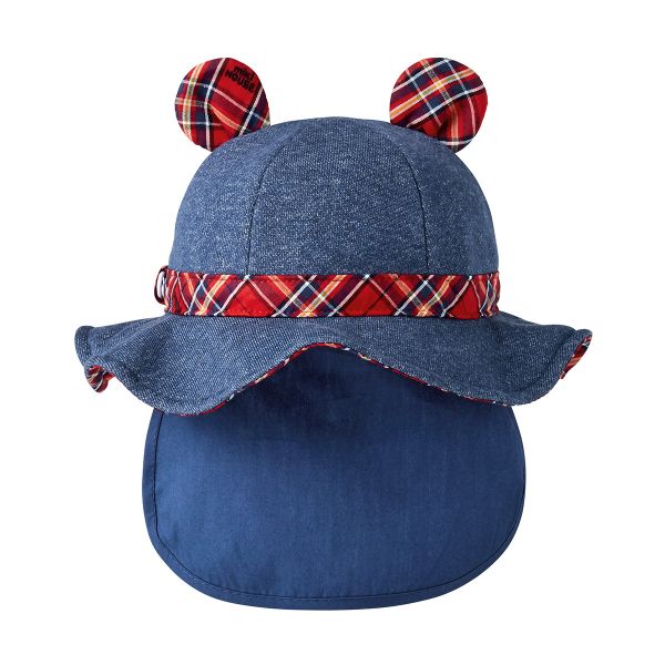 �����ָ���P11�ܡ��ߥ��ϥ�����mikihouse�����褱�դ� �ϥå� ˹�� ( 46cm 48cm 50cm �˥٥ӡ����֤�����Ļ� ���λ� �ˤλ� 0�� 1�� 2�� 3�� ������Ĵ���ǽ UV���åȡ���100�󡡺����١�����