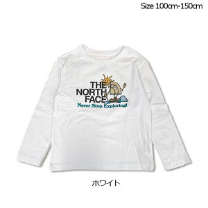 ノースフェイス　THE NORTH FACE　ロングスリーブグラフィックティー　キッズ　Tシャツ　長袖 L/S Graphic Tee NTJ32256(110cm・120cm・130cm・140cm・150cm）