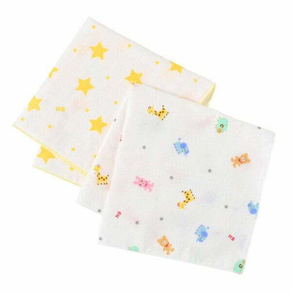 mikiHOUSE（ミキハウス）『ガーゼハンカチセット（76-8037-490）』