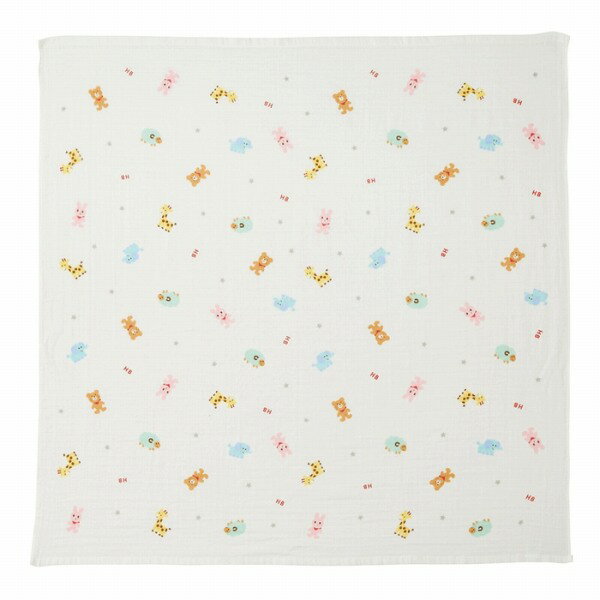 ミキハウスホットビスケッツ『ガーゼバスタオル』