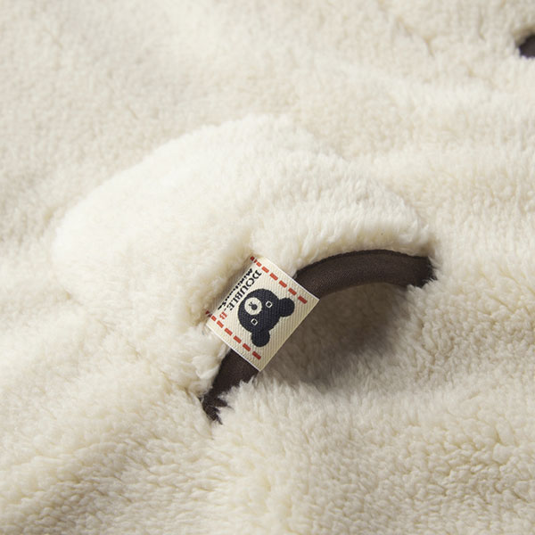 ●期間限定P11倍●取り寄せ商品●ミキハウス　ダブルビー　mikihouse　シープボアマント（フリー(70-90cm)） 3