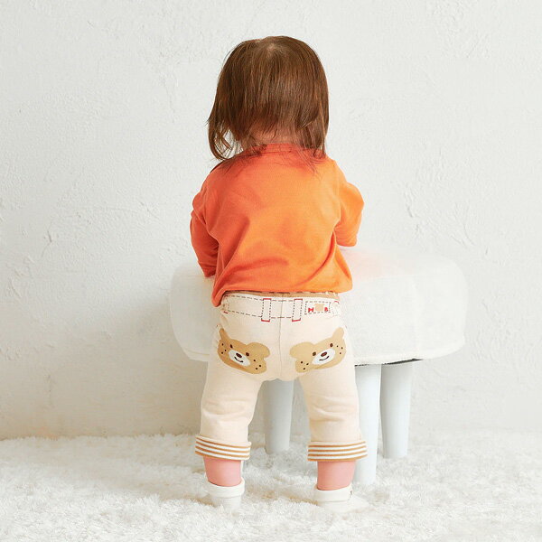 �����ָ���P11�ܡ��ߥ��ϥ������ۥåȥӥ����åġ�mikihouse���Хå��������롡���ޡ�8ʬ�楹�ѥåġ����襤�����٥ӡ���S��M��L��