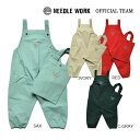 ●30日〜P11倍●ニードルワーク(NEEDL WORK)OFFICIAL TEAM ストレッチポプリン プレイウェア(フリーサイズ)子ども服 女の子 男の子 ...