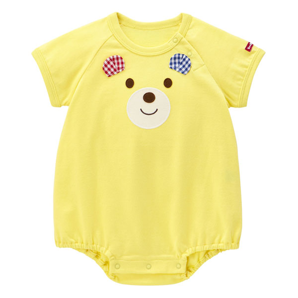 ●期間限定P11倍●ミキハウス　ホットビスケッツ　mikihouse　箱入り ギフトセット ボディシャツ スタイ　BOX付き（70・80）ベビー 赤ちゃん 出産祝い プレゼント 男の子 女の子 2