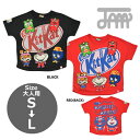 ●15日~P6倍●ジャム JAM Jaming Sweet ドルマンTシャツ (S・M・L)大人用 親子リンクコーデ キャラ ワッペン 男の子 女の子 くま 半袖 夏 カジュアル POP