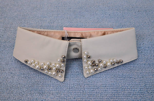 乐天商城 - ●500円セール●ジェニィ　JENNI　パール付きレザーつけ衿　アウトレット