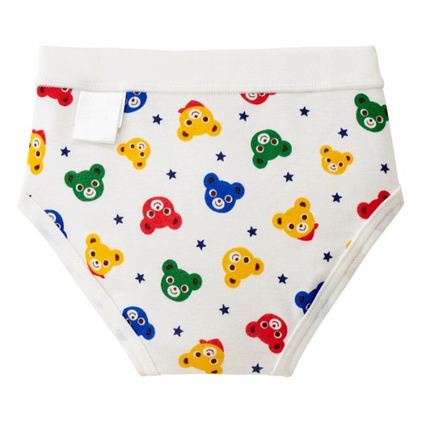 取り寄せ商品●ミキハウス　mikihouse　総柄　ブリーフ　パンツ　肌着　( 90・100・110・120・130 ）子ども服　下着　男の子　幼児　キッズ　日本製　綿100 3