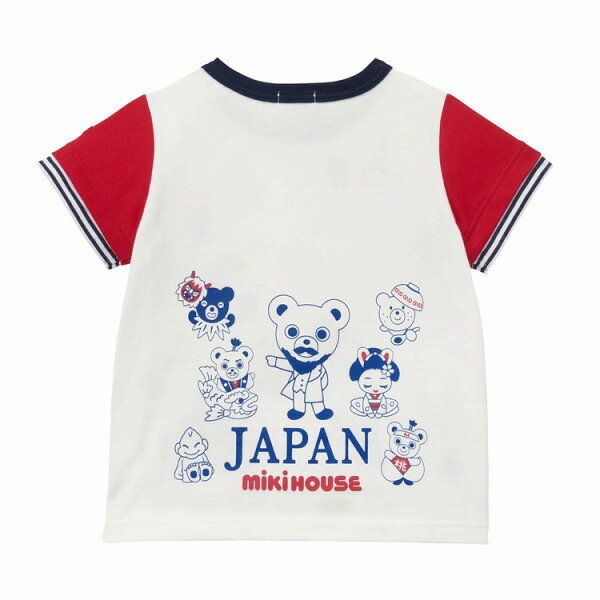 10日までP11倍★ミキハウス　mikihouse　JAPAN 半袖Tシャツ(80・90・100）子ども服...