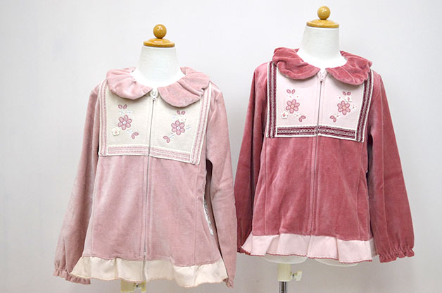 乐天商城 - ●50％OFFセール●スーリー　Souris　綿ベロアパーカー（90・100・110・120）　アウトレット