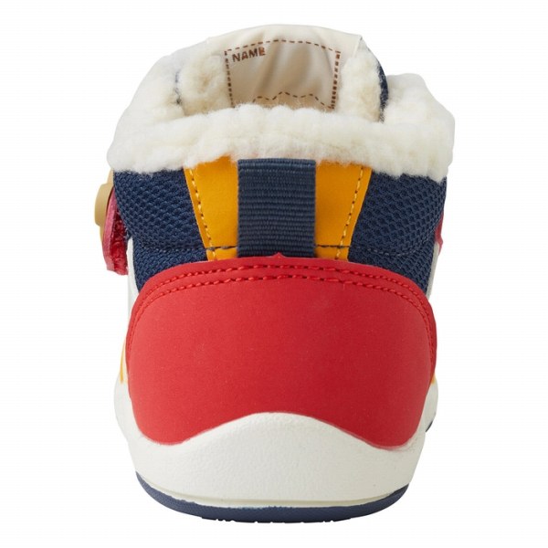 30％OFFセール●ミキハウス　ホットビスケッツ　mikihouse　ボア付き　スポーティセカンド　ベビーシューズ(13cm-16cm）アウトレット シューズ 子ども用 男の子 女の子 キッズ ベビー 2