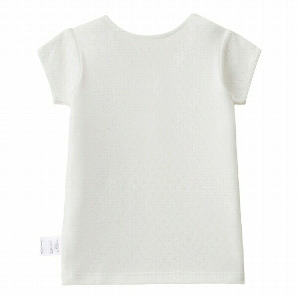 取り寄せ商品●ミキハウス　mikihouse　無地　半袖　Tシャツ　肌着　( 80・90・100・110・120・130・140 ）子ども服　下着　女の子　男の子　幼児　夏用　日本製　綿100 3