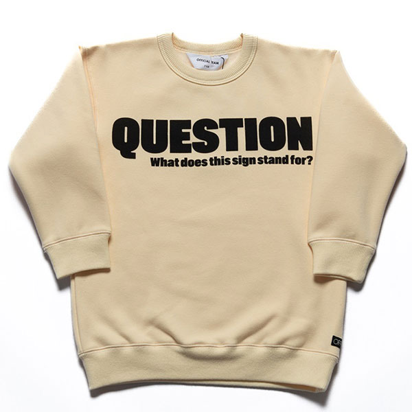 ●30%OFFセール●ニードルワーク（NEEDL WORK）OFFICIAL TEAM　シャギー　裏起毛　ト...