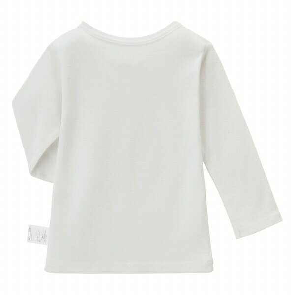 4日〜10%OFFクーポン有★取り寄せ商品●ミキハウス　mikihouse　無地　長袖　Tシャツ...