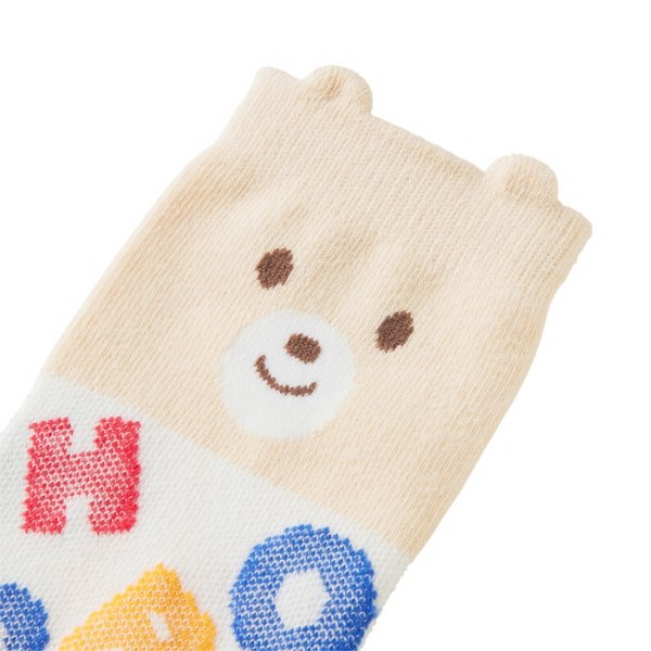 ミキハウス　ホットビスケッツ　mikihouse　顔ドン　ビーンズくん　レッグウォーマ...