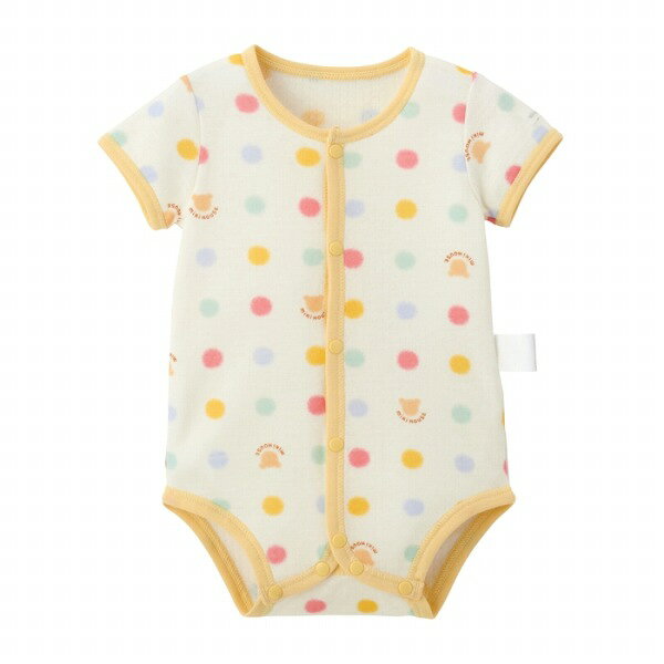 10日までP11倍★取り寄せ商品●ミキハウス　mikihouse ピュアベール 半袖前あきニッ...