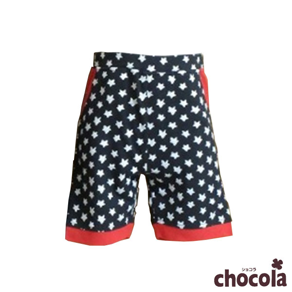 Short Pants - ●500円セール●ショコラ（chocola）　星柄　3分丈パンツ　ショートパンツ（90・100・110・120・130）　アウトレット