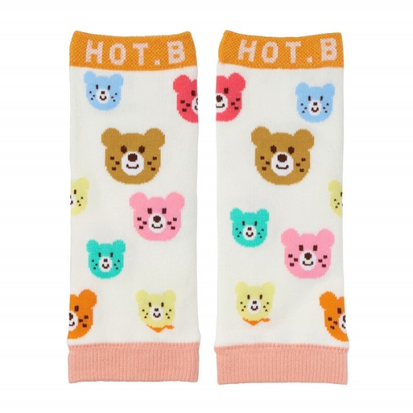 アタックワンのミキハウス　ホットビスケッツ　mikihouse　カラフルビーンズ レッグウォーマー　( フリー ） 子ども服　赤ちゃん　ベビー　幼児　男の子　女の子　防寒対策｜アングル3
